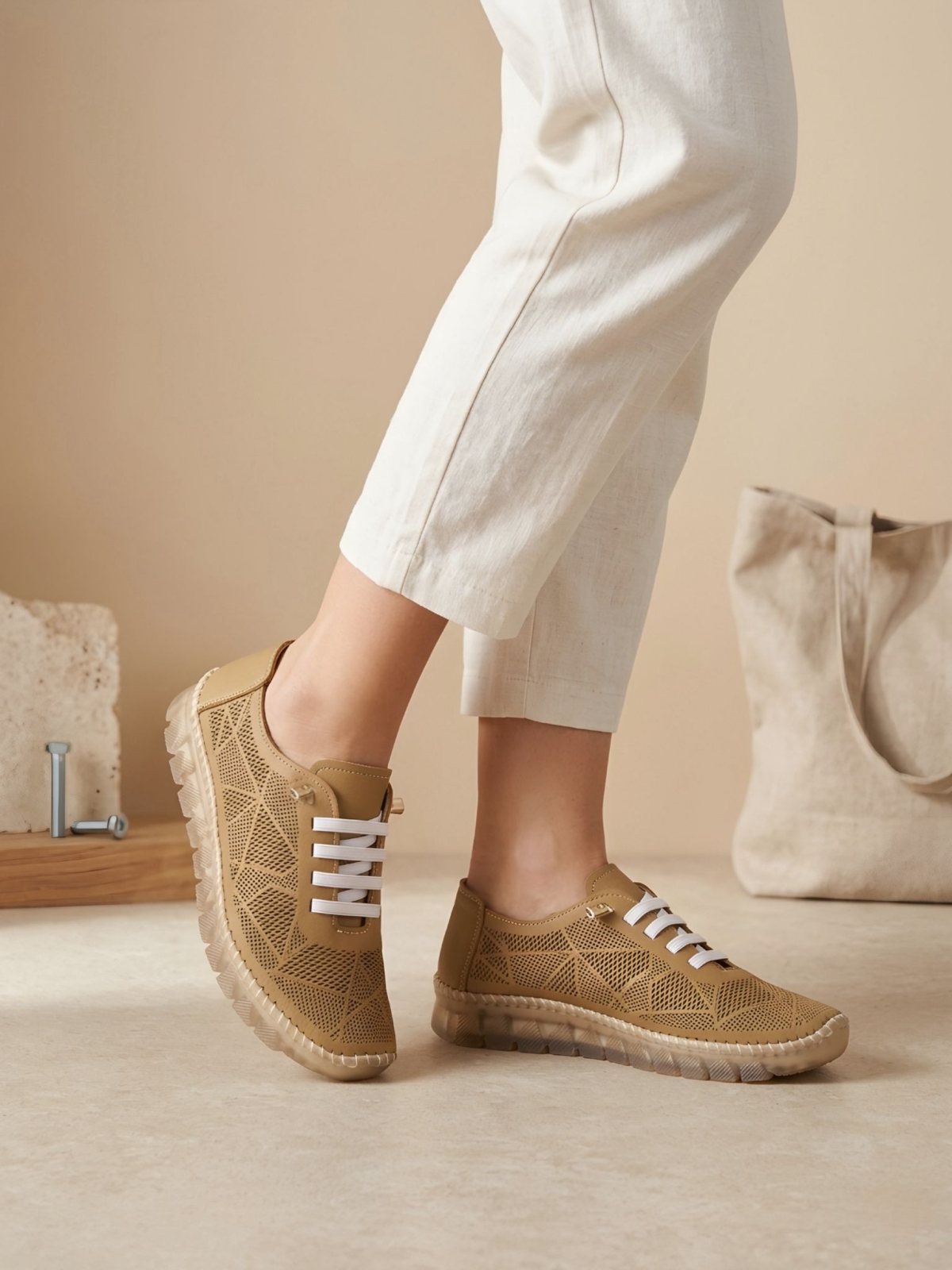 Genuine Leather Woman Comfort 12
