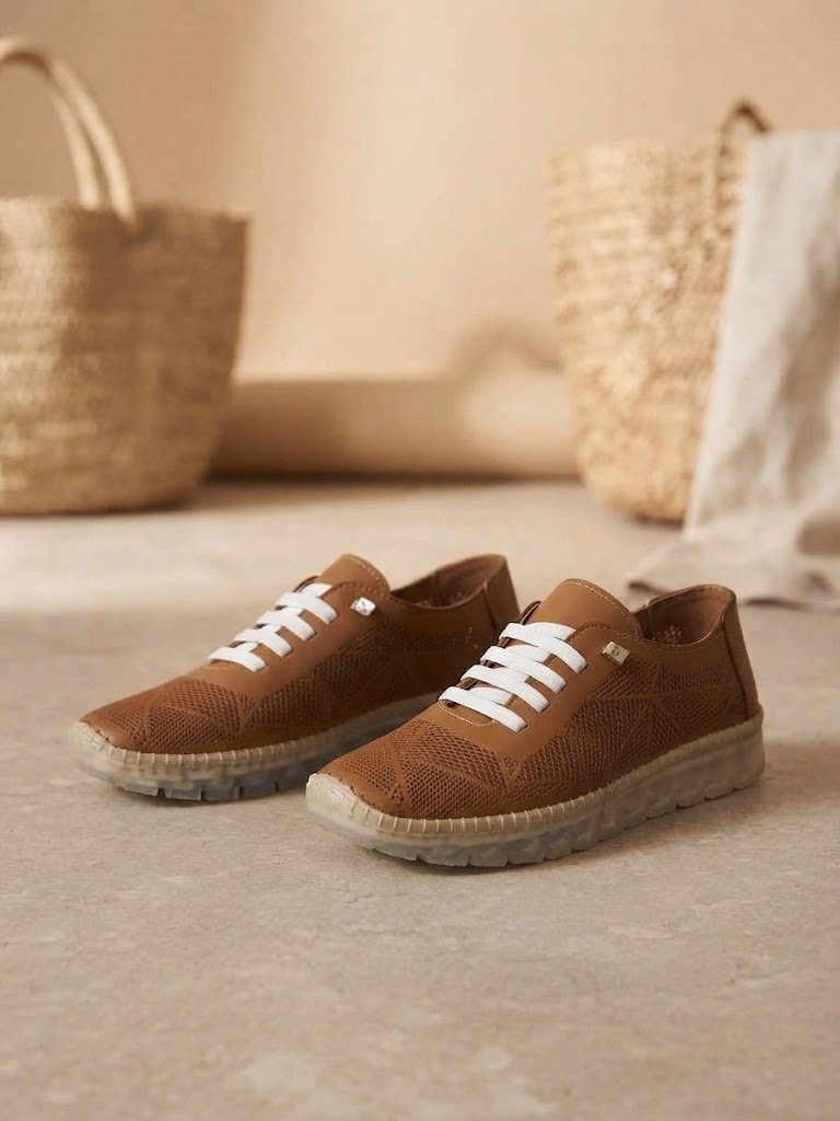 Genuine Leather Woman Comfort 9