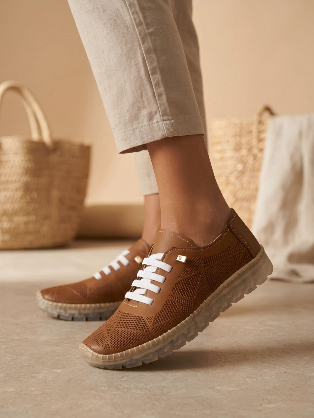 Genuine Leather Woman Comfort 10