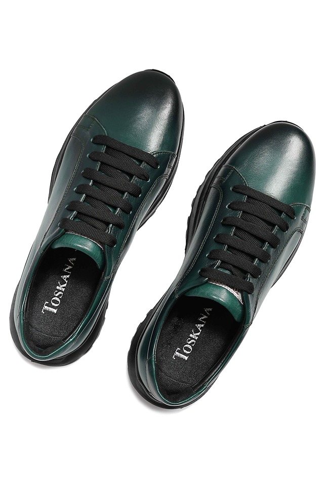 Men's Genuine Leather Sneakers