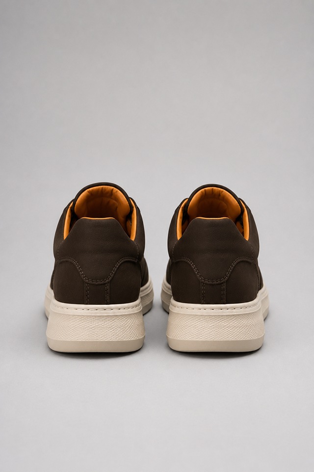 Hakiki Nubuk Deri Erkek Sneaker 3