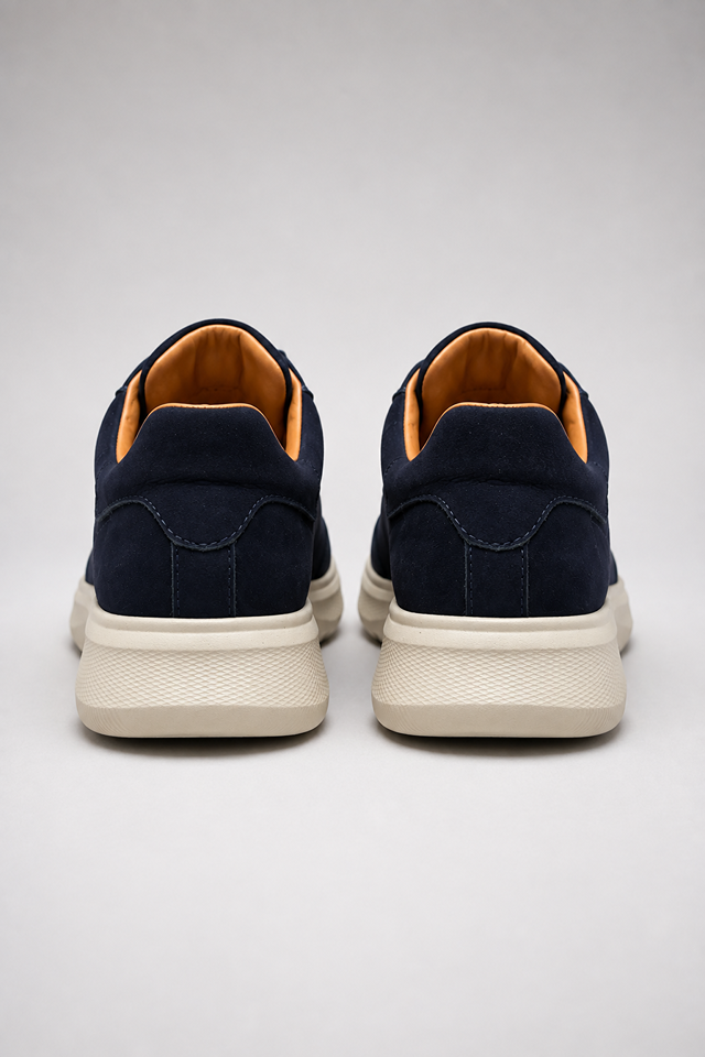 Hakiki Nubuk Deri Erkek Sneaker 9
