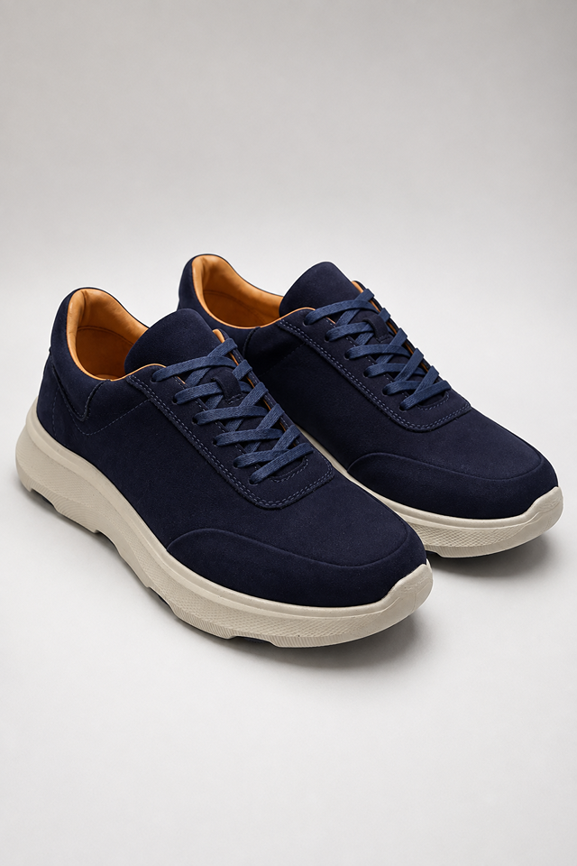 Hakiki Nubuk Deri Erkek Sneaker 7