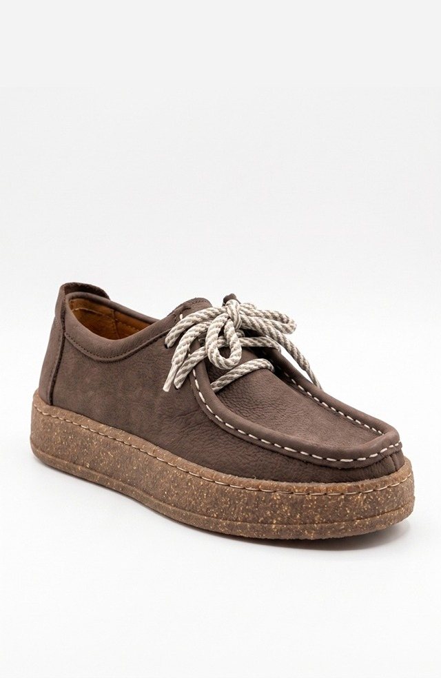 Women's Genuine Leather Nubuck Comfort Shoe 2