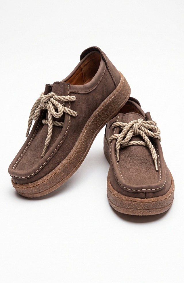 Women's Genuine Leather Nubuck Comfort Shoe