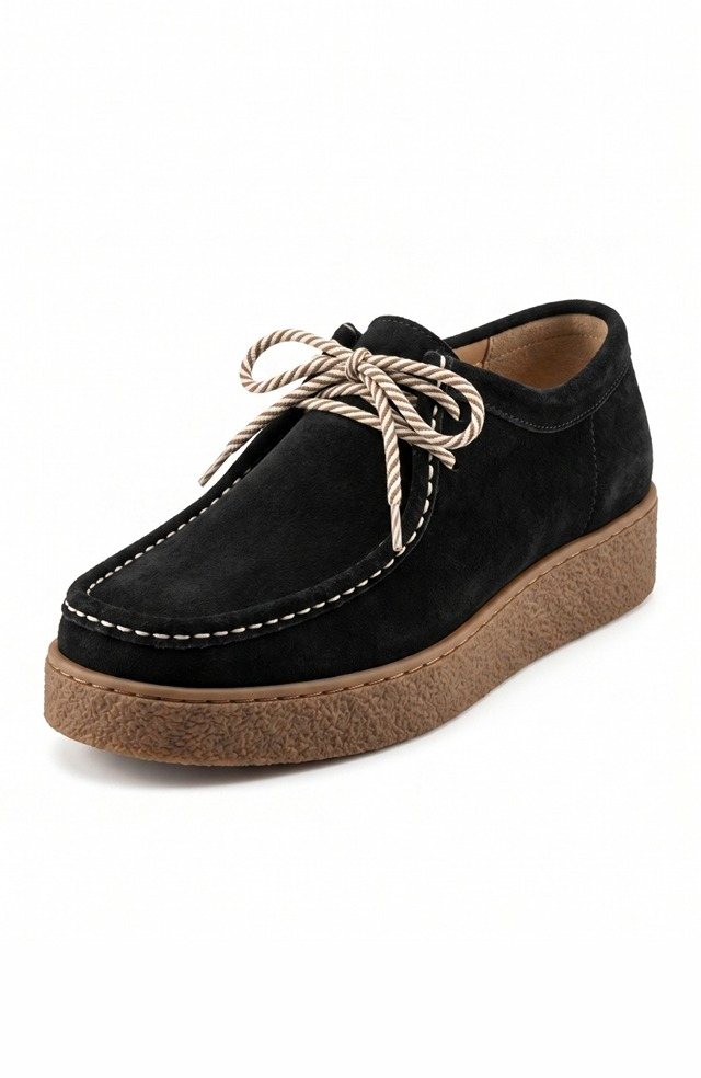 Women's Genuine Leather Nubuck Comfort Shoe 8