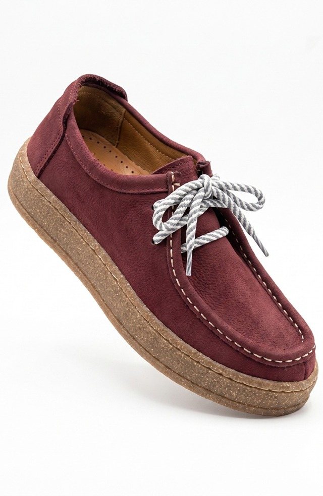 Women's Genuine Leather Nubuck Comfort Shoe 4