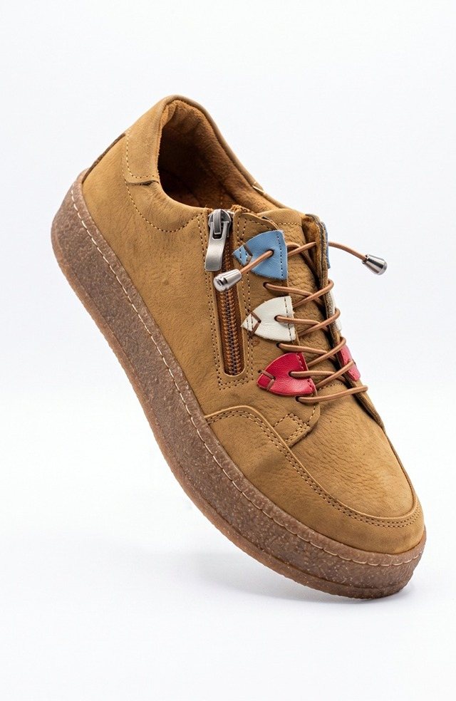 Women's Genuine Leather Nubuck Comfort Shoe 4