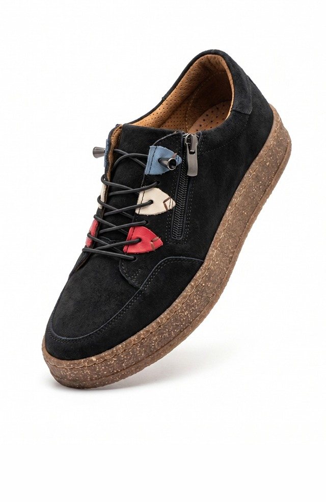 Women's Genuine Leather Nubuck Comfort Shoe 6