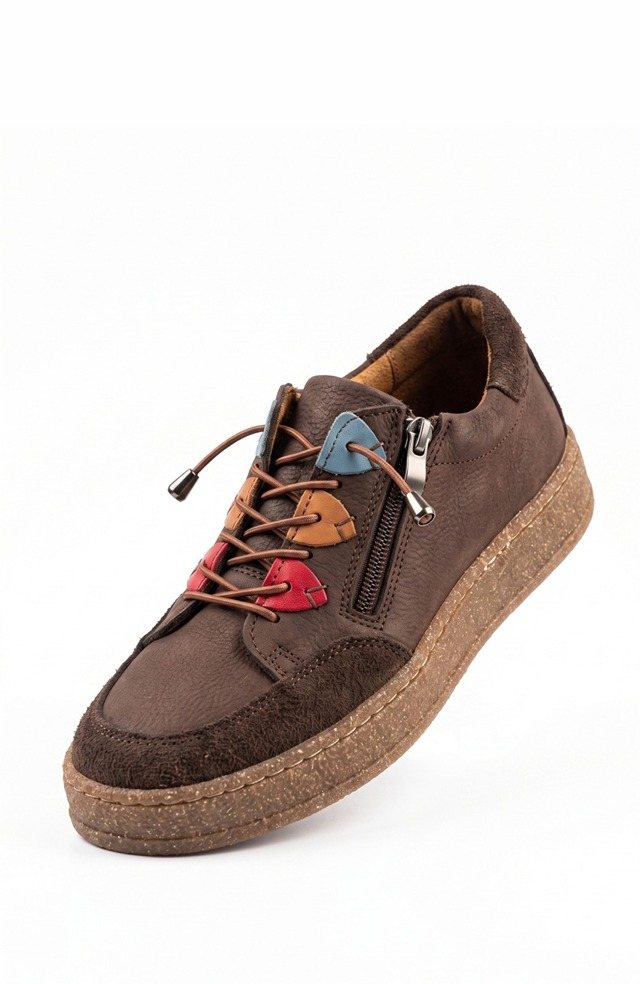 Women's Genuine Leather Nubuck Comfort Shoe 2
